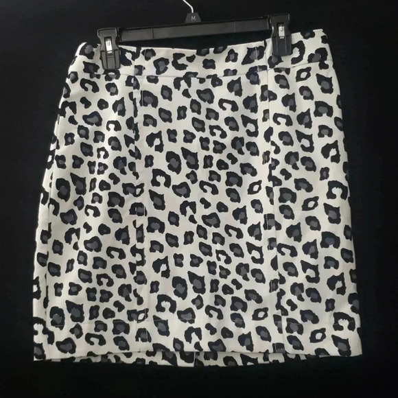 Merona | Skirt | Size 10 | Black White Gray - Picture 1 of 8
